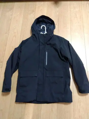 UNIQLO 하이브리드 다운 파카 블랙