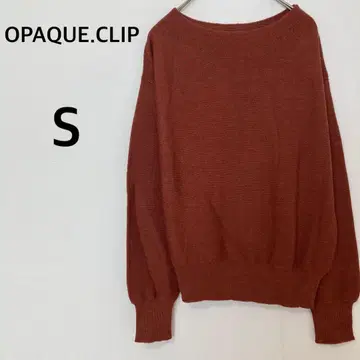 오페크 클립 긴팔 니트 [S] 스웨터 보틀넥 월드