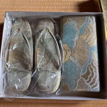 일본 의류용 조리와 백 세트