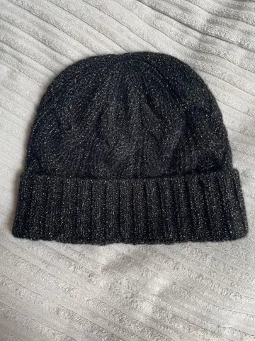 캐시미어 100% 라메 니트 모자