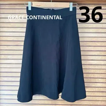 그레이스 콘티넨탈 스커트 36 블랙
