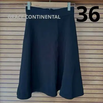 그레이스 콘티넨탈 스커트 36 블랙