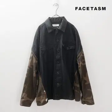 FACETASM 절개 밀리터리 자켓 / 셔츠 자켓