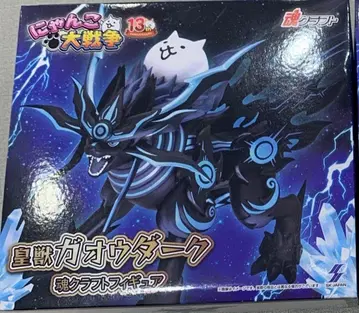 남코 한정판 냥코 대전쟁 황수 가오우 다크 혼 크라프트 피규어