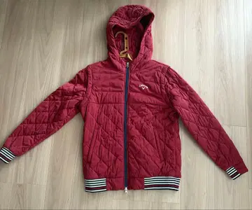 캘러웨이 빨간색 후드 부착 자켓 M