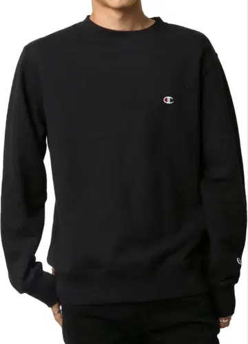 챔피온 트레이닝복 긴팔 C3-Q001 블랙 L