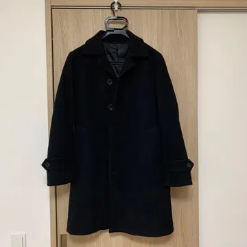 유나이티드 애로우즈 스텐카라 코트 블랙