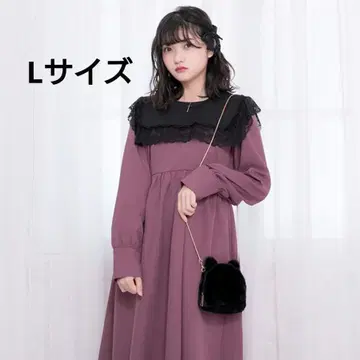 [ 설명란 필독 ] 세일러 원피스 레이스 포함