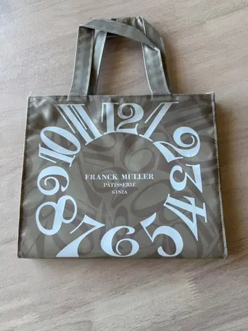 미사용 프랑크 뮬러 파티스리 에코백