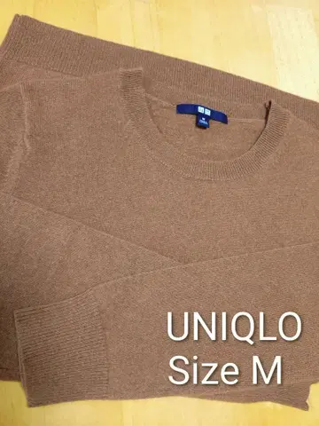 유니클로 캐시미어 크루넥 스웨터 M