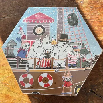 [ 미개봉 ] 무민 피규어 포함 어드벤트 캘린더 ( 2018년판 )