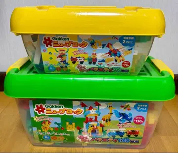 Gakken 뉴블록 와쿠와쿠 버라이어티 130BOX 70BOX 세트