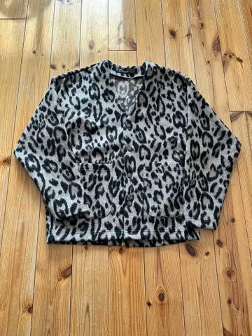 nasngwam 레오파드 가디건 나스