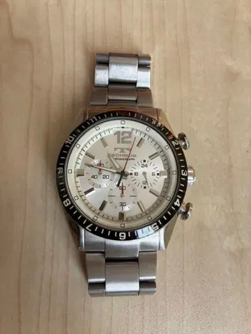 TECHNOS 크로노그래프 손목시계 T-1019