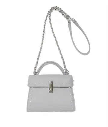 CELFORD 비쥬 스터드 미니백 다크 그레이