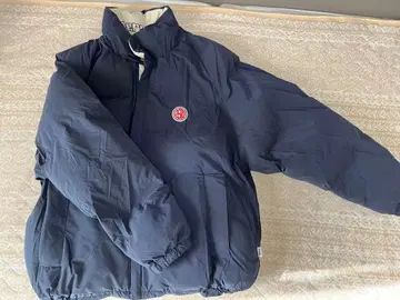 PERU 리버서블 다운 자켓 네이비