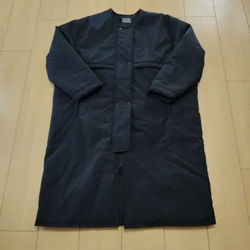 오로네 포커스 웜 코트 노카라 코트