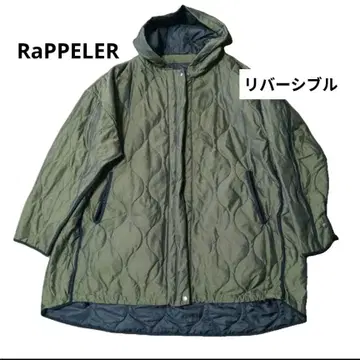 RaPPELER 리버서블 퀼팅 코트 밀리터리 DOUBLEDAY