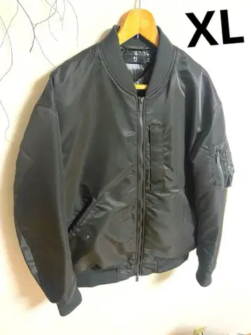 유니클로 UNIQLO+J 질 샌더 MA-1 다운 자켓 블루종