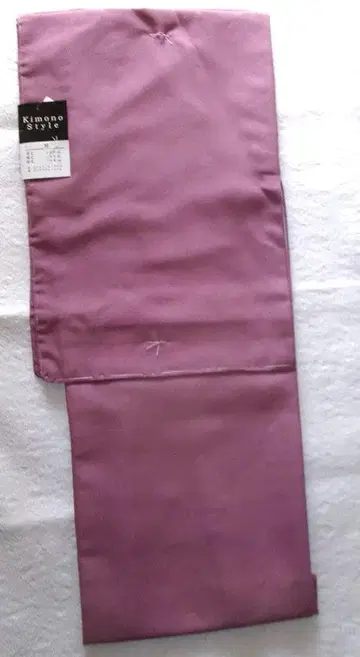 이중 워셔블 기모노 이로무지 핑크빛이 도는 보라색 M 사이즈