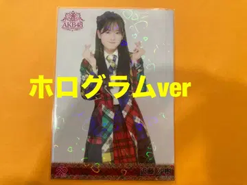 콘도 사키 AKB48 멤버 리퀘스트 동경의 의상 브로마이드 홀로그램