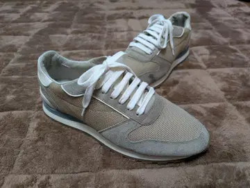 Brunello Cucinelli 스니커즈 42 고급 스웨이드 베이지