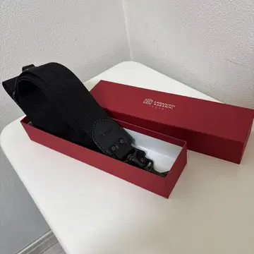 카와니시 가방 38mm 블랙 숄더 스트랩