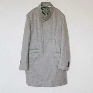 [ 새상품급 ] 그레이 스텐카라 코트 에포카 우오모 44