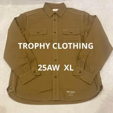 카키 새틴 긴팔 셔츠 / Harvest Back Satin Shirt