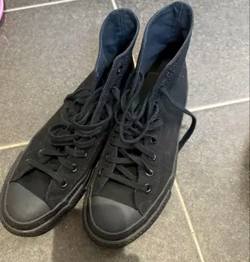 CONVERSE 블랙 캔버스 MADE IN JAPAN