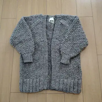 미사용 새상품 yuni 유니 네팔 핸드 니트 가디건