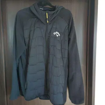 Callaway 후드 부착 점퍼 블랙