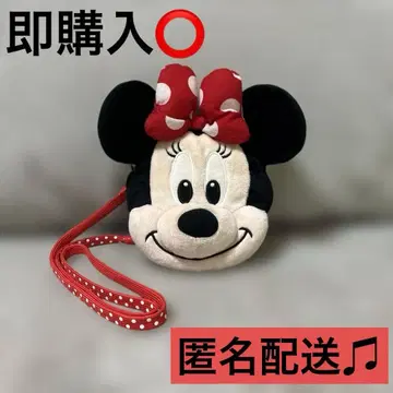 디즈니 미니 봉제 인형 패스 케이스 마스코트 코인 케이스 파우치