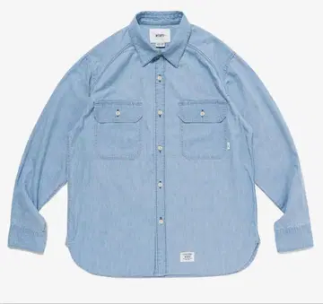 CB / LS / COTTON. CHAMBRAY