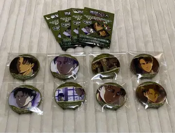 진격의 거인 리바이 캐릭터 배지 컬렉션 캔뱃지 8개 세트