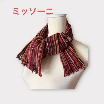 미쏘니 MISSONI 스톨 머플러 이탈리아 색의 마술사 미쏘니