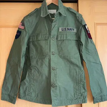 AVIREX 밀리터리 자켓 올리브 그린 아비렉스