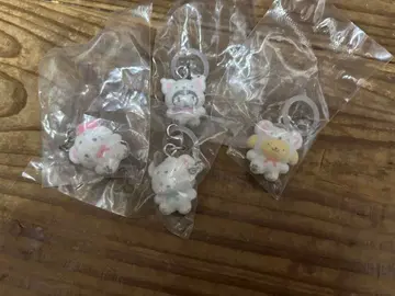 산리오 메지루시 액세서리 후와후와 스노우 4개 세트