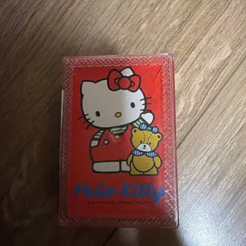 쇼와 레트로 산리오 헬로키티 카드놀이