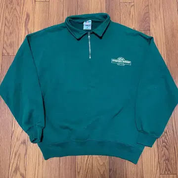 Jerzees 90s usa 하프 지퍼 맨투맨