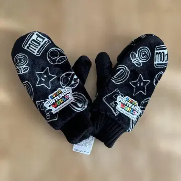 USJ 한정판 마리오 장갑 미튼 슈퍼 닌텐도 월드 그로브