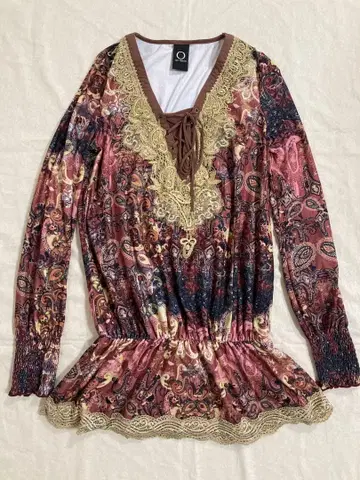 OzzOn OzzOneste 오즈온 오즈오네스트 튜닉 핑크