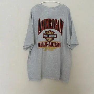 구제 의류 Harley-Davidson 그레이 T셔츠 할리 USA제