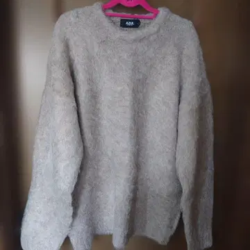 AZUL 베이지 니트 스웨터 L 사이즈