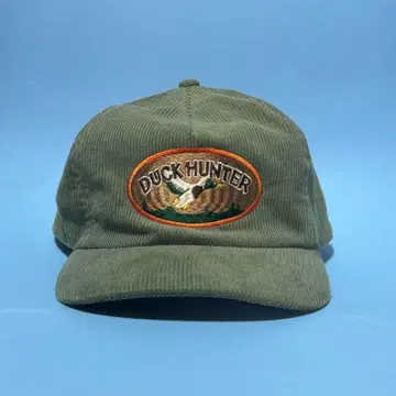 선데이즈 베스트 DUCKHUNTER 코듀로이 5 패널 캡 올리브