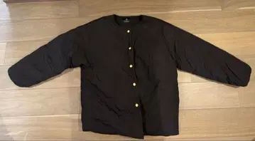 [나노 유니버스] 여성용 블랙 퀼팅 자켓