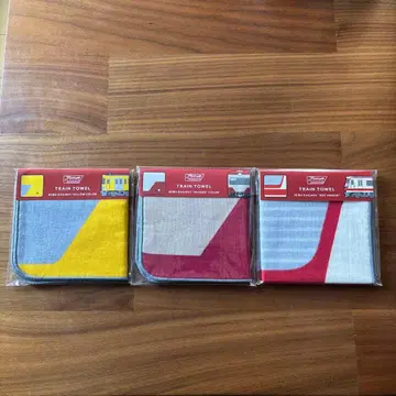세이부 철도 기차 타월 3종 세트
