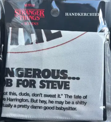 STRANGER THINGS 손수건 스티브