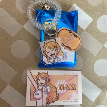 ONEPIECE 밀짚모자 스토어 출장점 락커 키 홀더 나미