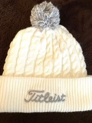 Titleist 케이블 짜임 니트 모자